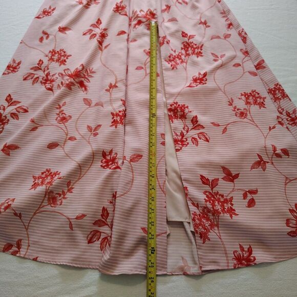 Belle Badgley Mischka Delaney Floral Maxi Dress Tropical Colorful Size 6 NWT - Picture 8 of 13